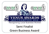 Venus Awards, 2012 - Semi Finalist, Green Business Award