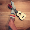 guitar lessons and pride socks are the perfect way to relax.