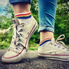 pride socks are perfect with your fashionable converse