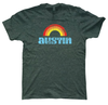 austin loves you vintage retro shirt from pride socks