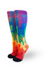 respect the drip t jay santa pride socks.  introducing artist highlighted socks in time for pride and love.