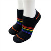 black no show moisture wicking pride socks black no show moisture wicking pride socks