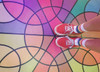 Low cut pride socks with rainbow stripes for bold, active lifestyles