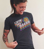 work out and living the dream in your pride socks shirt.