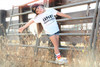 Bold rainbow socks on a joyful kid, spreading love with every step