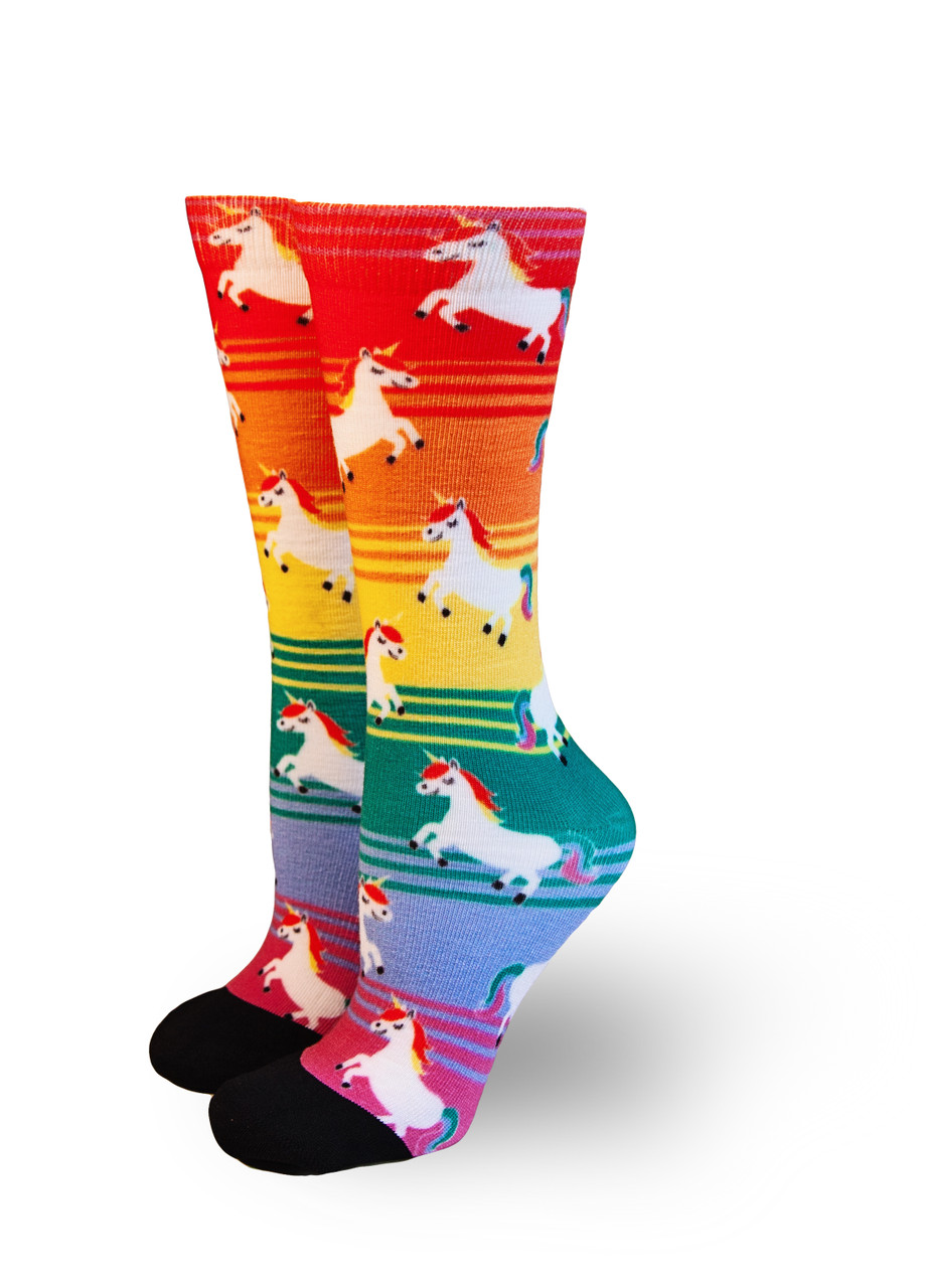 Dream Weaver Socks, Rainbow Pride Socks