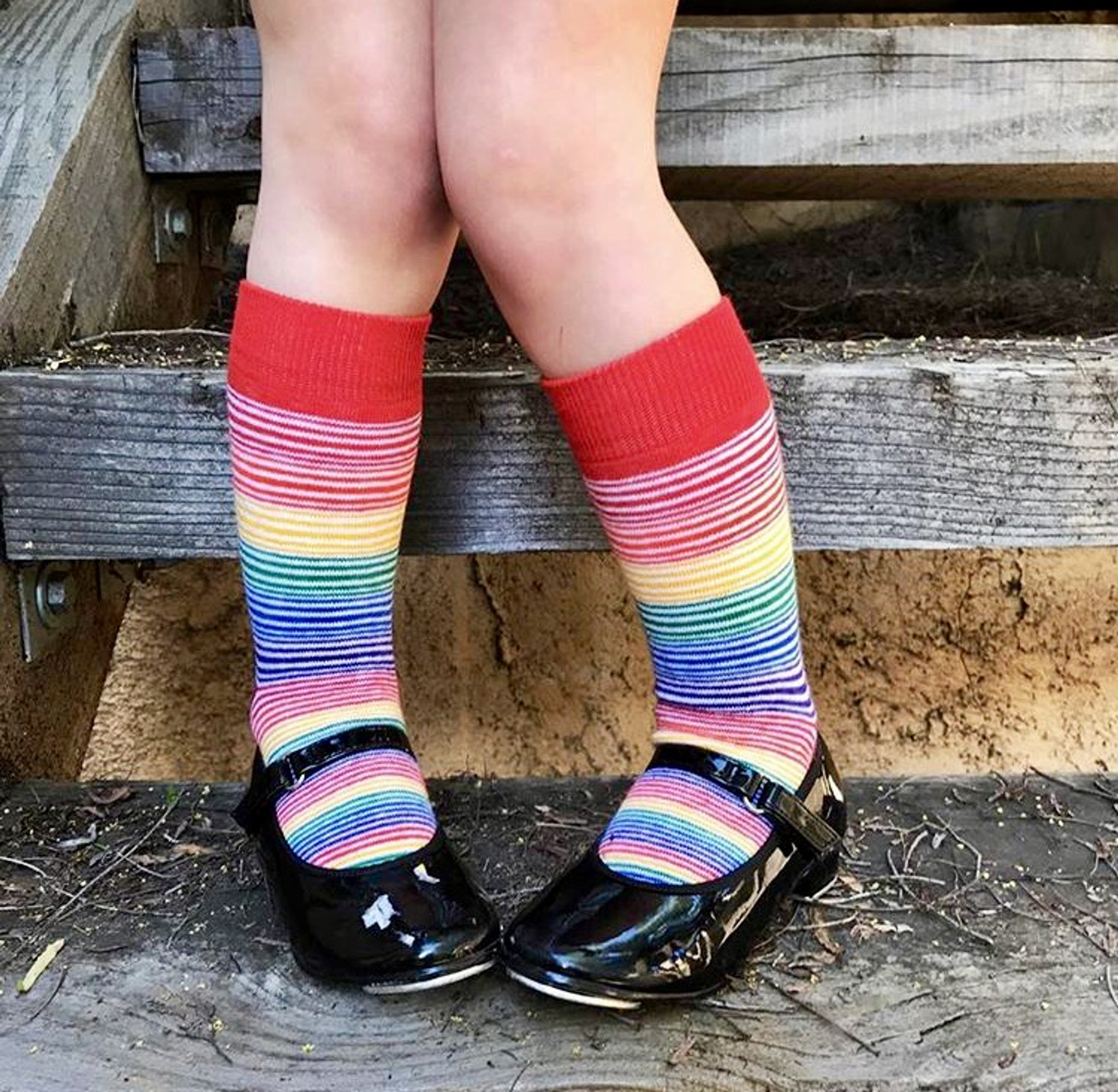 Rainbow Toddler and Kid Socks | Pride Socks