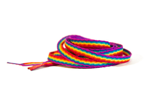 Pride Socks Rainbow Shoelaces