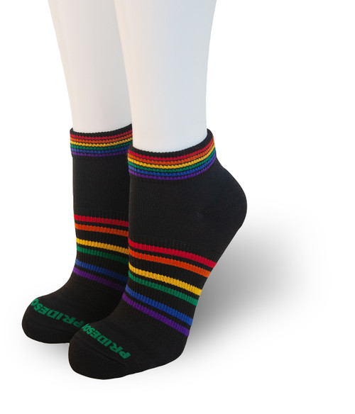 wear your black athletic pride socks when you run, golf or bike around town.