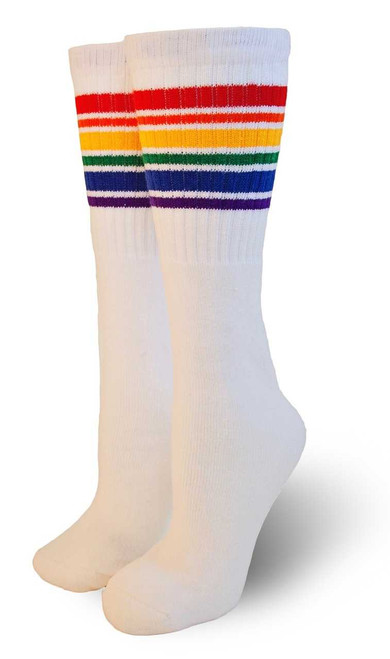 Unisex toddler pride socks for colorful and inclusive style