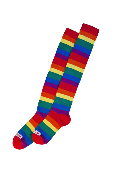 Rainbow Striped Socks  Rainbow Tube Socks For Everyone