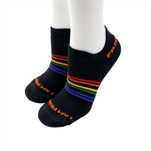 black no show moisture wicking pride socks black no show moisture wicking pride socks