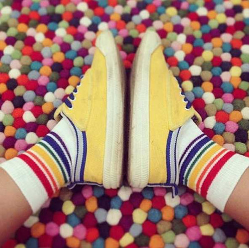 Unisex pride low cut socks built for movement, comfort, and visibility