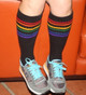 its cool when you hang out with your pride socks