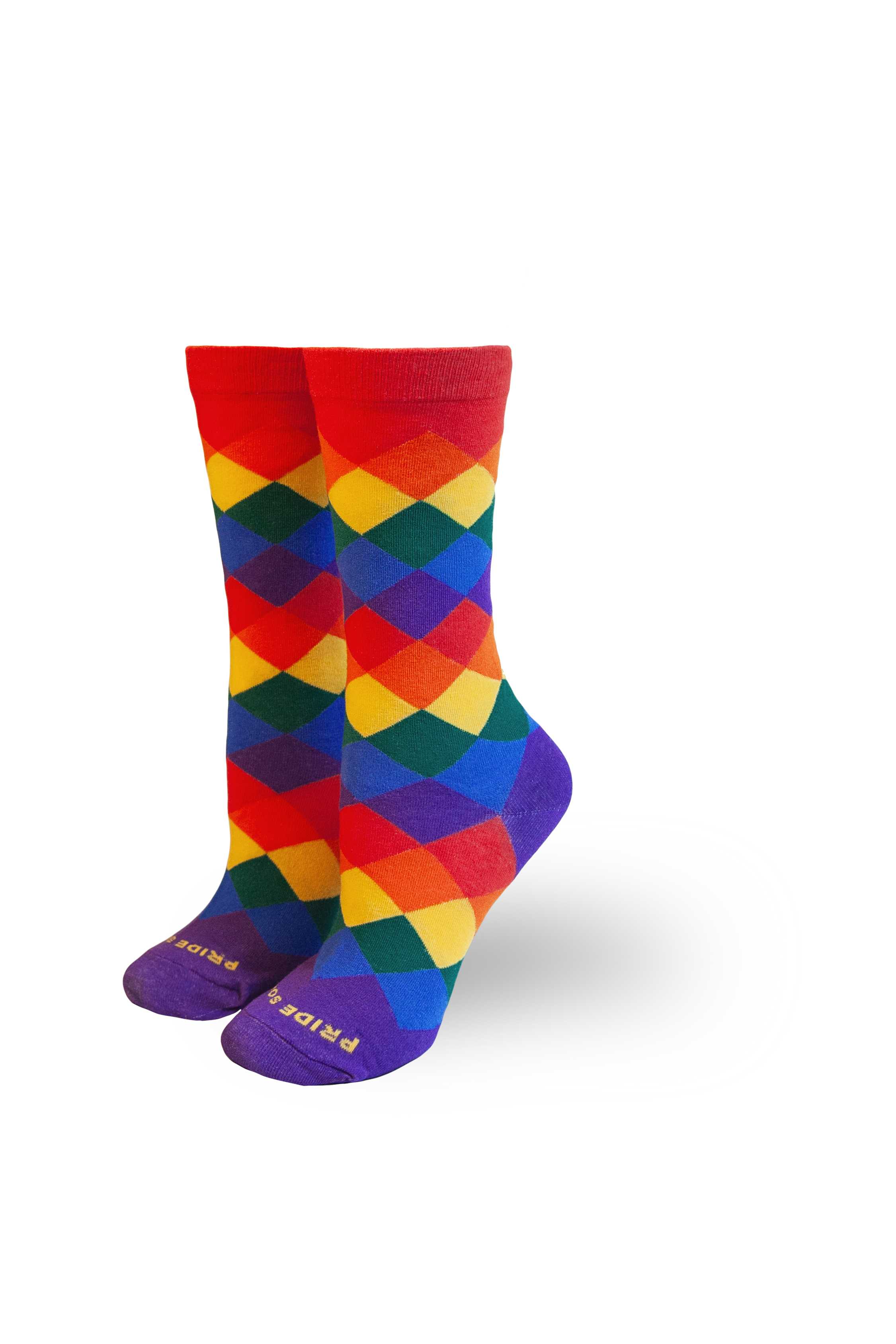 タイツ・ソックス PRADA BLUE SOCKS WITH ARGYLE PATTERN P00955974.jpg