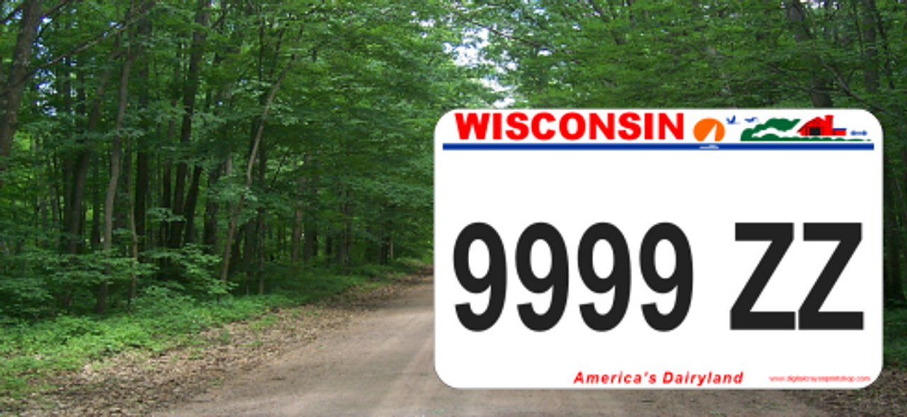 Wisconsin ATV UTV Plate