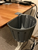 Removable Desk Trash Bin Black