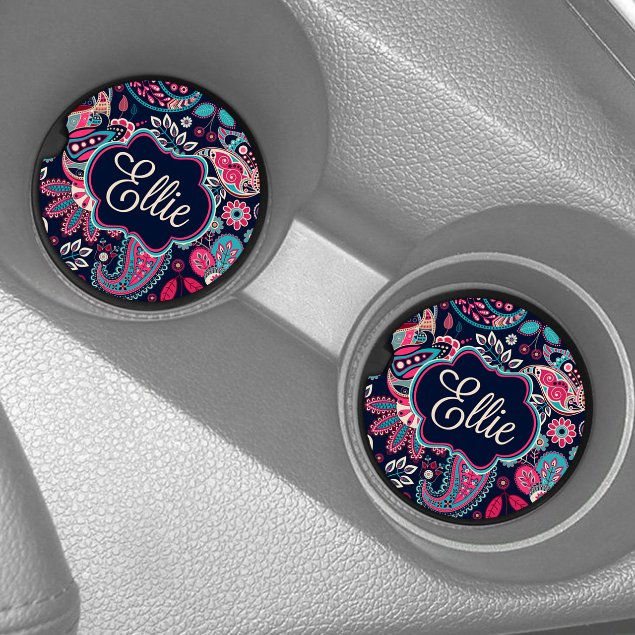 Car Coasters for Cup Holders, Sparkly Car Accessories Cupholder