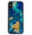 Blue Gold Marble iPhone Case