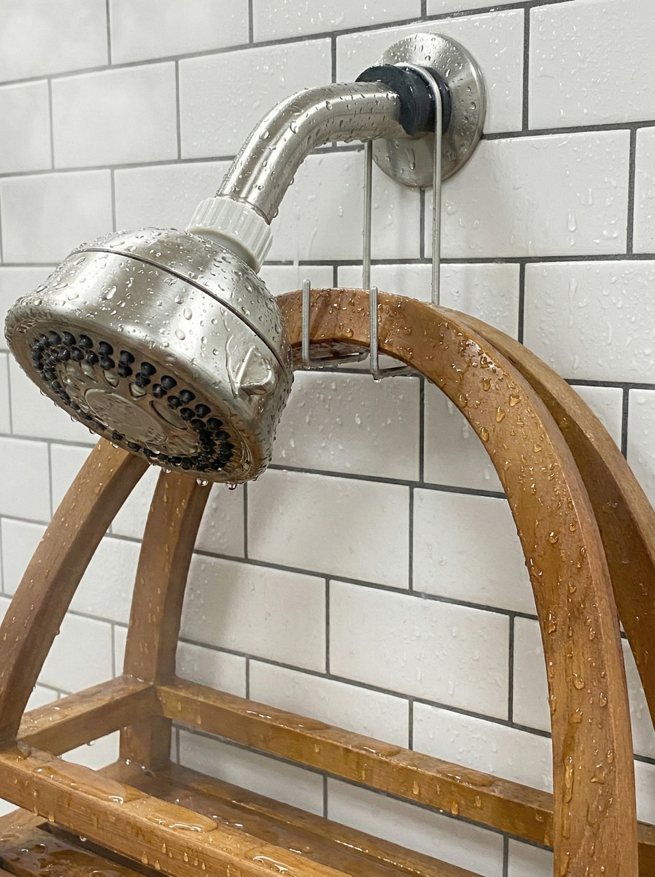 Teak Shower Organizer - Organization Never Looked So Chic!I AquaTeak