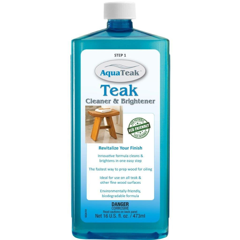 Teak Cleaner & Brightener - Revitalize Your Teak! I AquaTeak