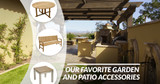 Our Favorite Garden and Patio Accessories