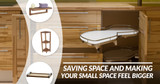 Saving Space and Making Your Small Space Feel Bigger