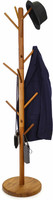 Manada Teak Coat Stand with Round Base