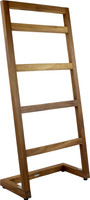 Patented Sula Angled Teak Towel Stand