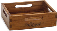 AquaTeak 3" Spa-Artisan™ Teak Storage Bin