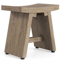 13" Asia Mist-Shield Teak Shaving & Washing Foot Rest