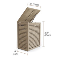 Spa Mist-Shield Large Rectangular OptiAREA Storage Hamper