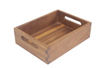 AquaTeak The Original Moa Teak Small Storage Tray