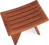 18" Asia-Bjon Slatted Teak Shower Bench