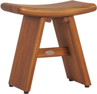 18" Asia-Bjon Solid Top Teak Shower Bench