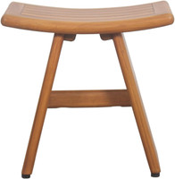 18" Asia-Bjon Lite Slatted Teak Shower Bench