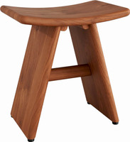 18" Asia-Bjon Lite Solid Top Teak Shower Bench