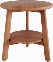 18" Bjon-Dot Solid Top Teak Shower Bench