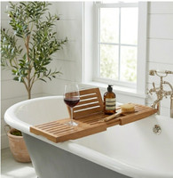 Manada Teak Bathtub Caddy thumbnail