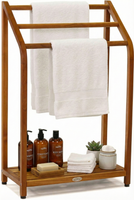 The Original Sula Versatile Teak Towel Rack thumbnail