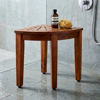 The Original 15.5" Kai™ Corner Teak Shower Bench thumbnail