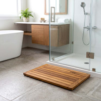The Original Spa Teak Bath & Shower Mat