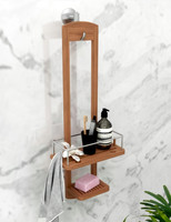 The Original Moa Small Teak Shower Caddy thumbnail