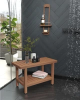 The Original Moa Small Teak Shower Caddy