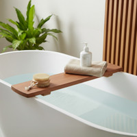 Bjon Solid Teak Bathtub Caddy thumbnail