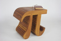 AquaTeak Patented Pi-Shaped Teak Bench