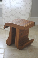 AquaTeak Patented Pi-Shaped Teak Bench