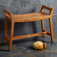 Patented Asia Ascend Estate Teak Shower Bench thumbnail