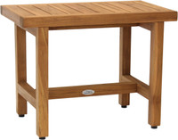 Patented 24" Spa™ Lotus Teak Shower Bench