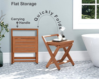 AquaTeak Spa Mantis Folding Teak Chair